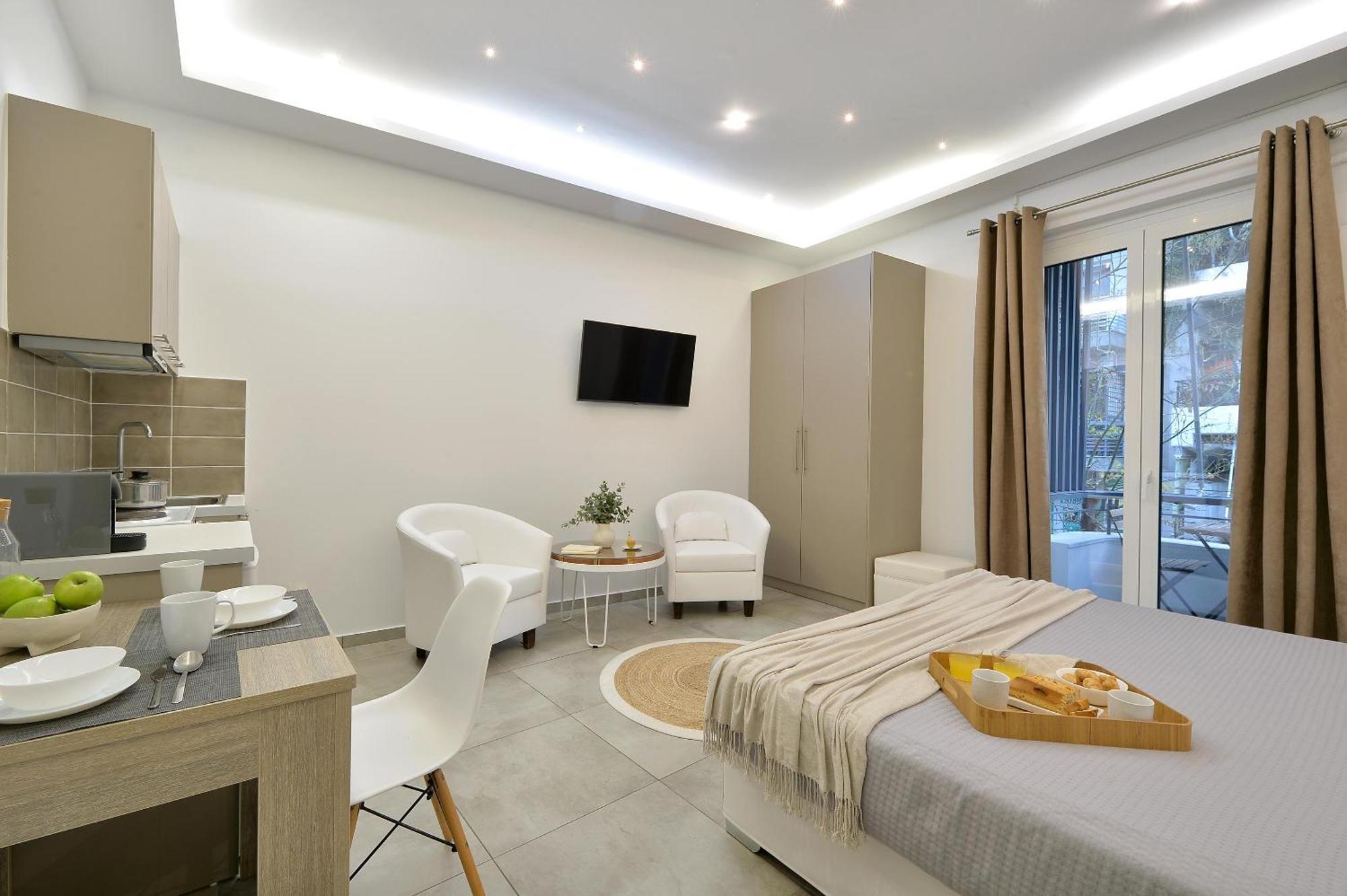 Alekos Apartments 2 Netflix, Self Check-In Athena Bagian luar foto